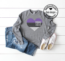 Load image into Gallery viewer, Team Stripe Hearts