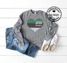 Load image into Gallery viewer, Team Stripe Hearts