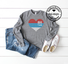 Load image into Gallery viewer, Team Stripe Hearts