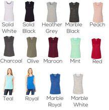 Load image into Gallery viewer, Torn Between Lookin' Like A Snack Muscle Tank