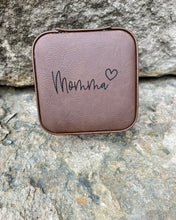 Load image into Gallery viewer, Personalized Travel Jewelry Box
