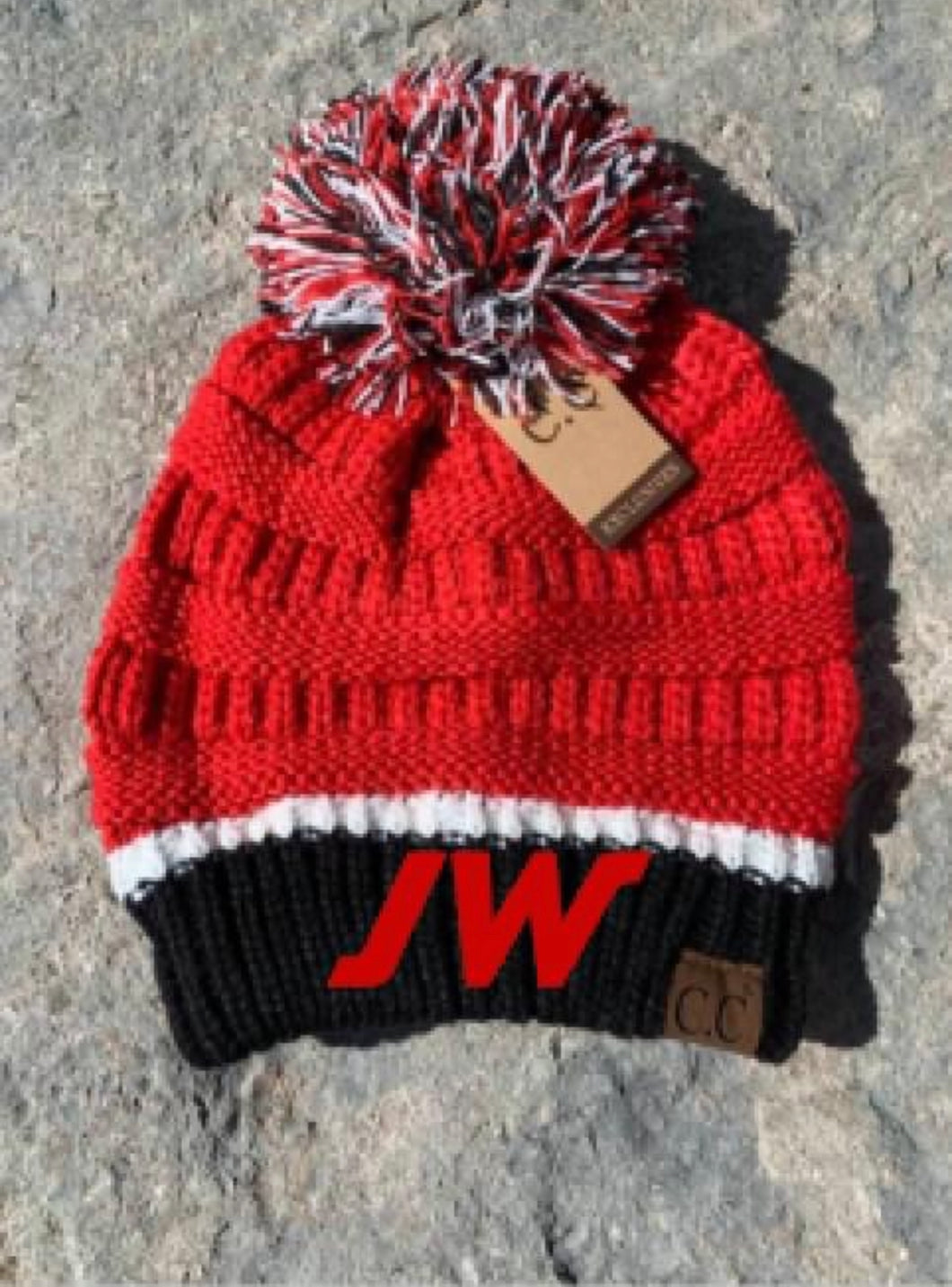 Jeff West Pom Beanie-CC